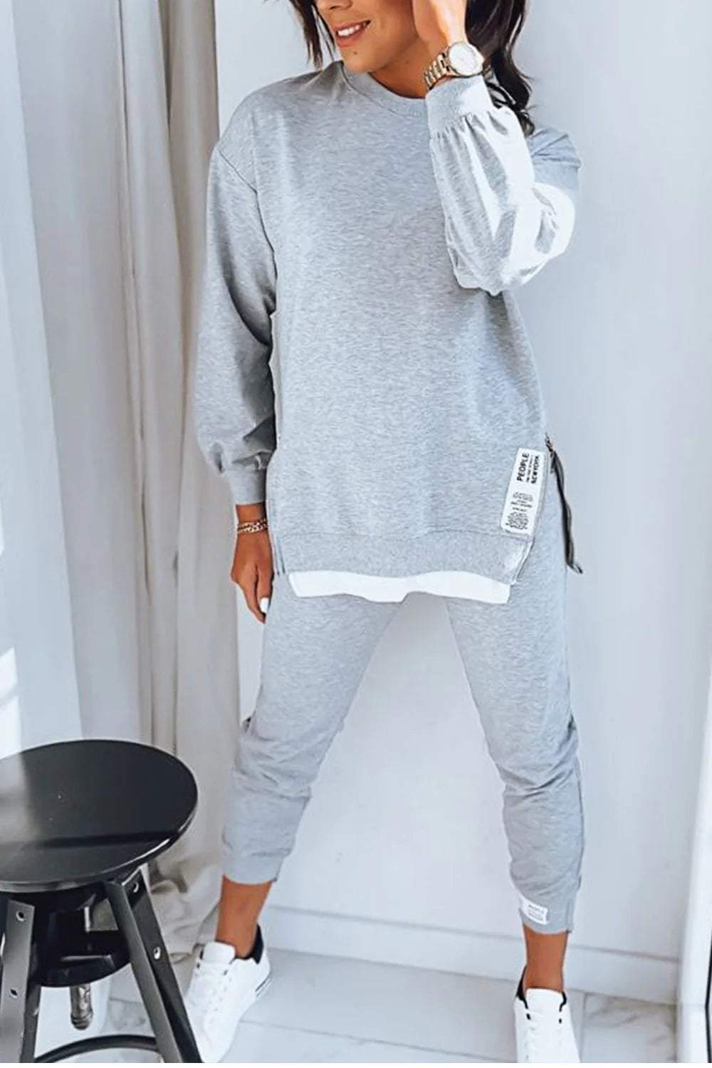 ShopNory | Bequemes Sweatshirt- und Hosen-Set für Frauen