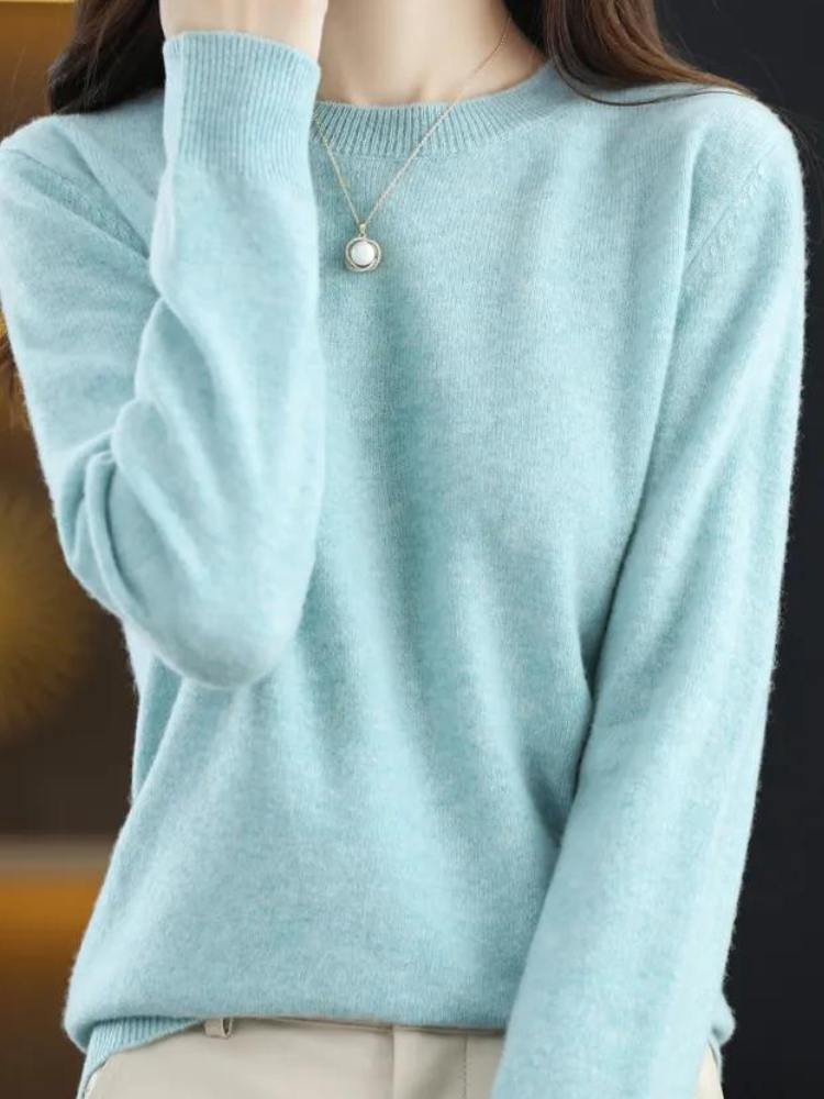 Klassische Wollpullover für Frauen