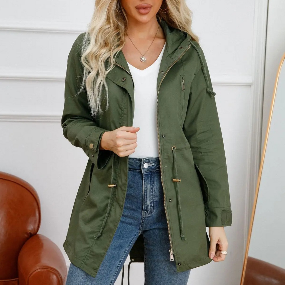 Leicht & Stilvolle Damen Sommerjacke mit Langer Passform
