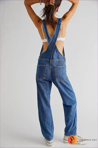 Denim Delight Latzhosen - Mühelos Cool