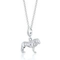 Silberner Löwe Charm Halskette | Shop Nory