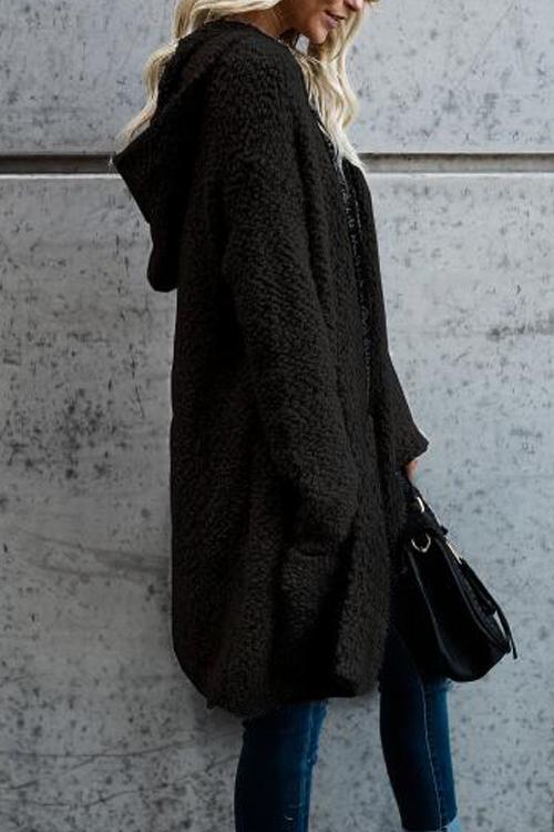 Shopnory | Kapuzen-Strickjacke