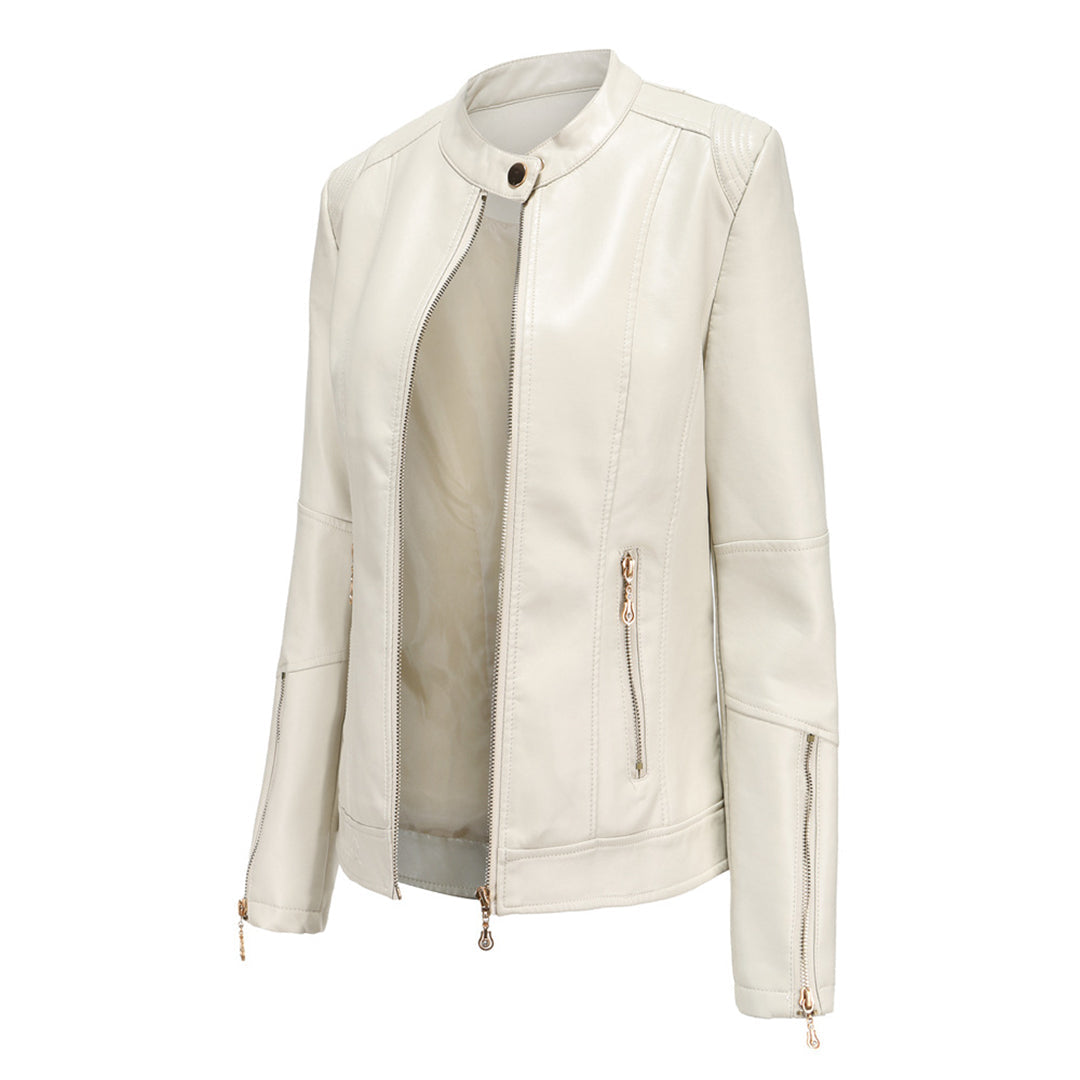 Stylische Lederjacke