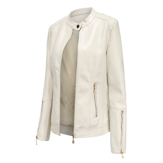 Stylische Lederjacke