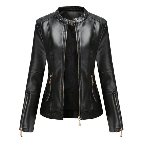 Stylische Lederjacke