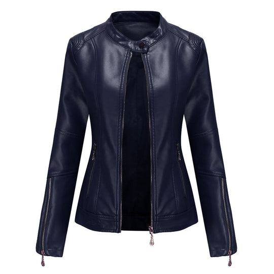 Stylische Lederjacke