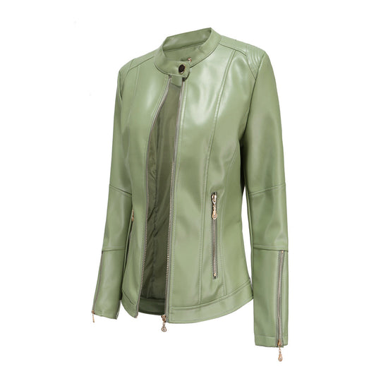 Stylische Lederjacke