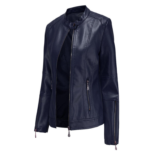 Stylische Lederjacke