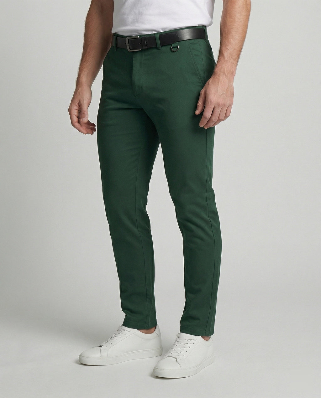 Herren Chinohose Slim Fit bequem
