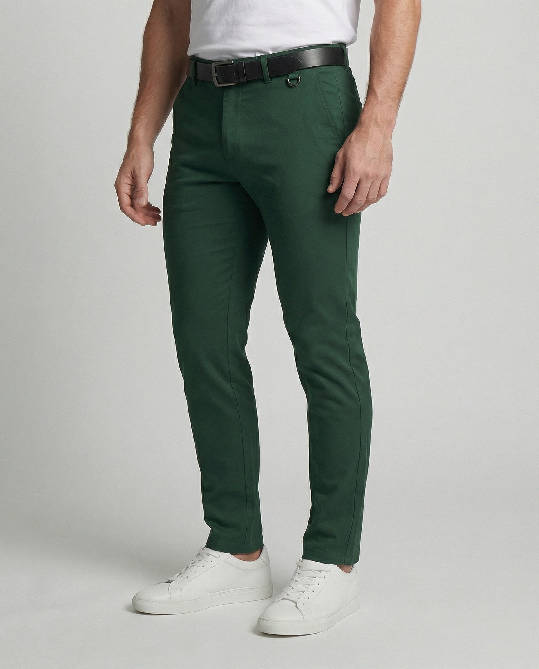 Herren Chinohose Slim Fit bequem