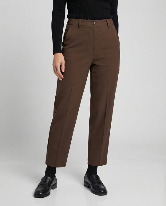 Damen Stoffhose mit hohem Bund
