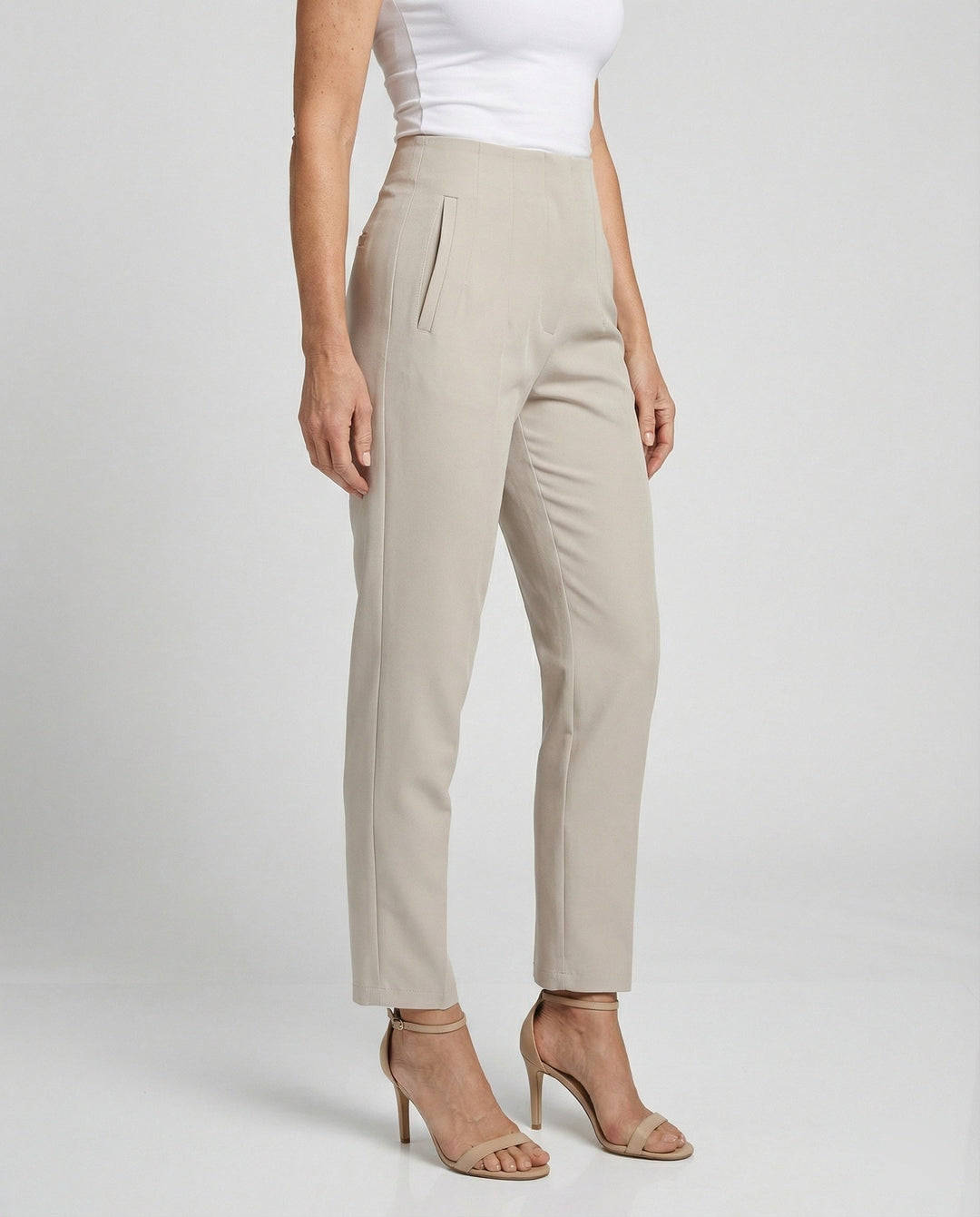 Freizeitkleidung Damen Anzughose High Waist