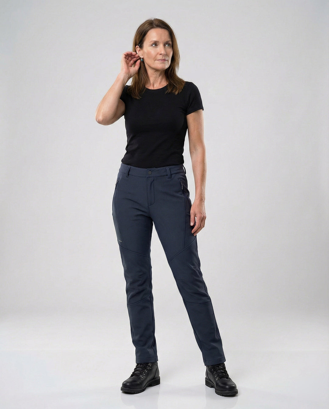 Freizeitkleidung Damen Softshell Wanderhose
