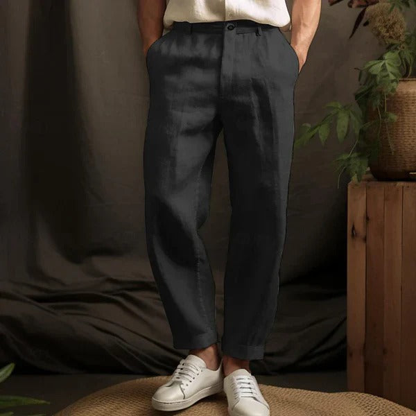 ShopNory | Leinenhose Herren Leicht und Atmungsaktiv