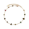 Lucky Eye Naturstein Strand Fußkettchen | Shop Nory