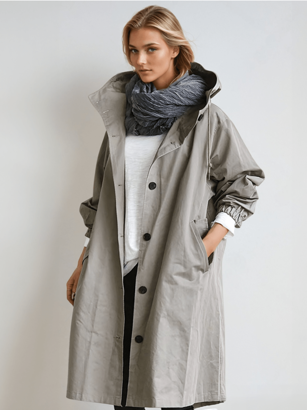 Wasserabweisender Trenchcoat