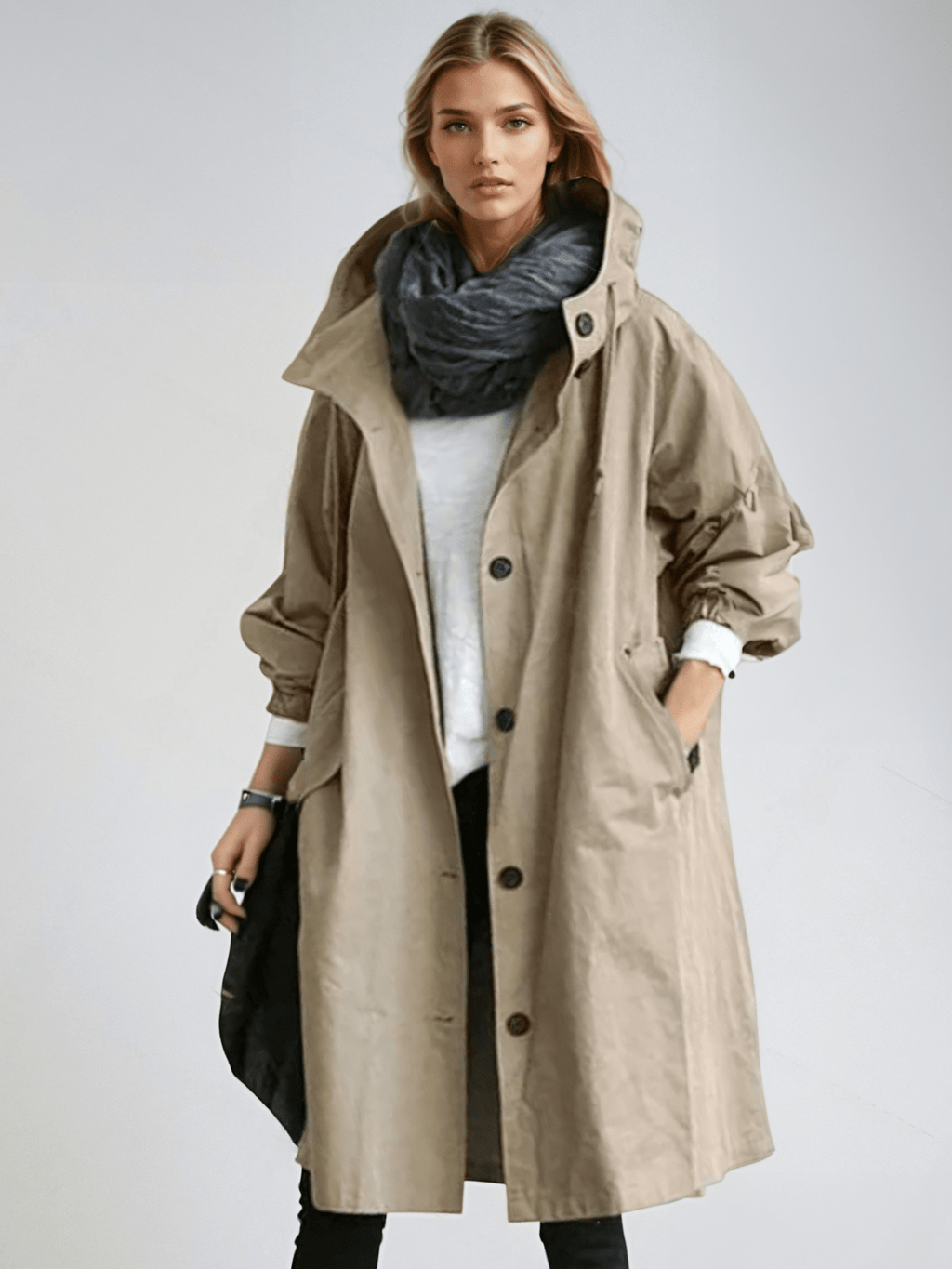 Wasserabweisender Trenchcoat