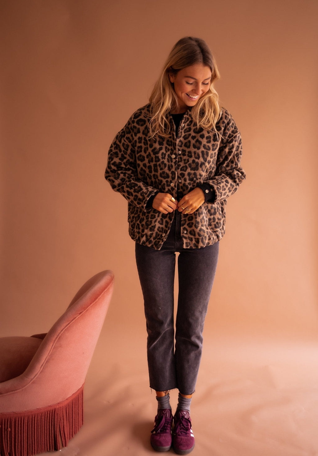 Stilvolle Modische Jacke für Damen