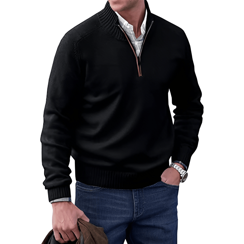 Luxuriöser und bequemer Herrenpullover