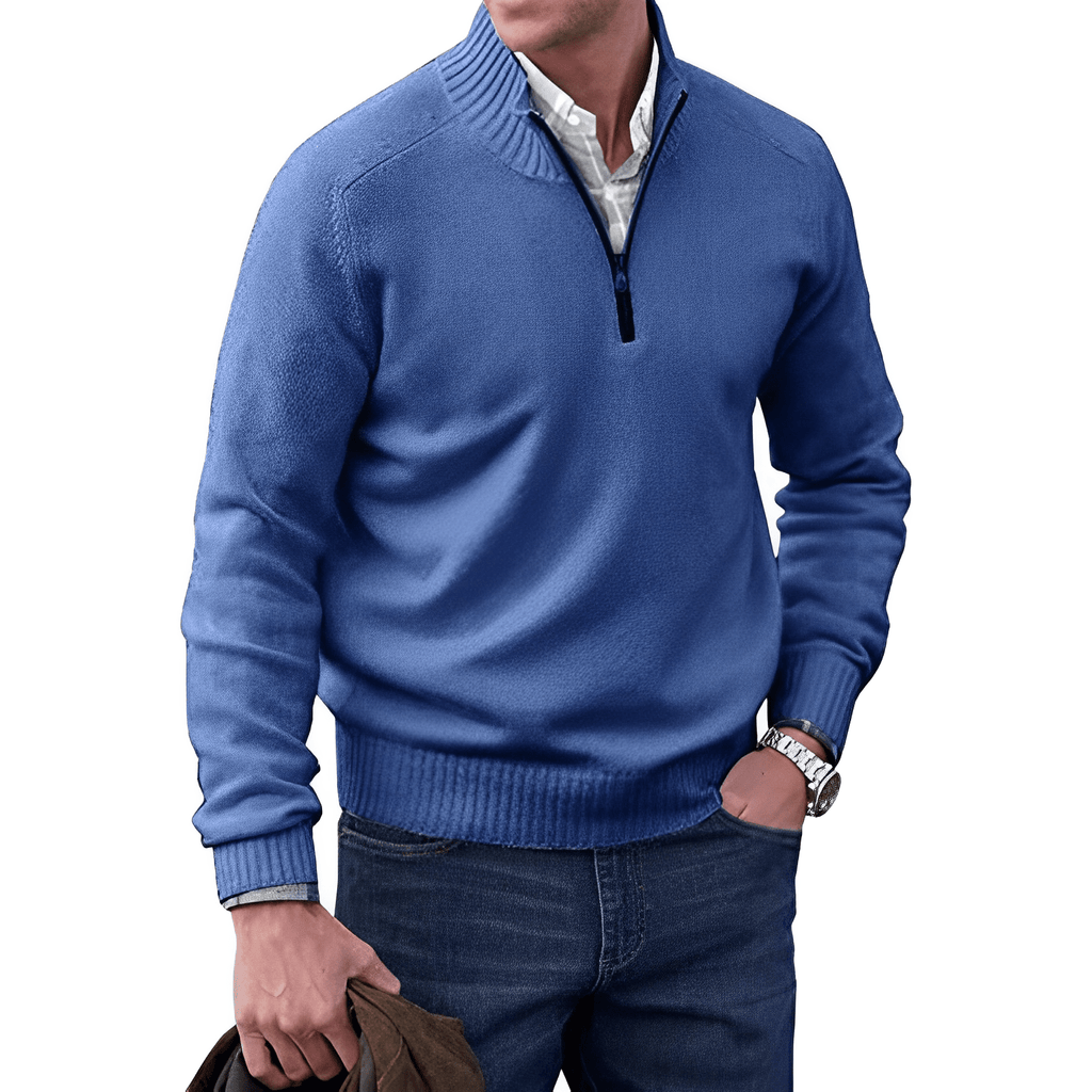 Luxuriöser und bequemer Herrenpullover