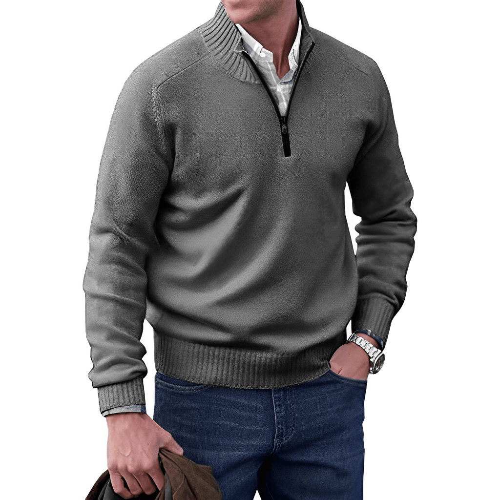 Luxuriöser und bequemer Herrenpullover