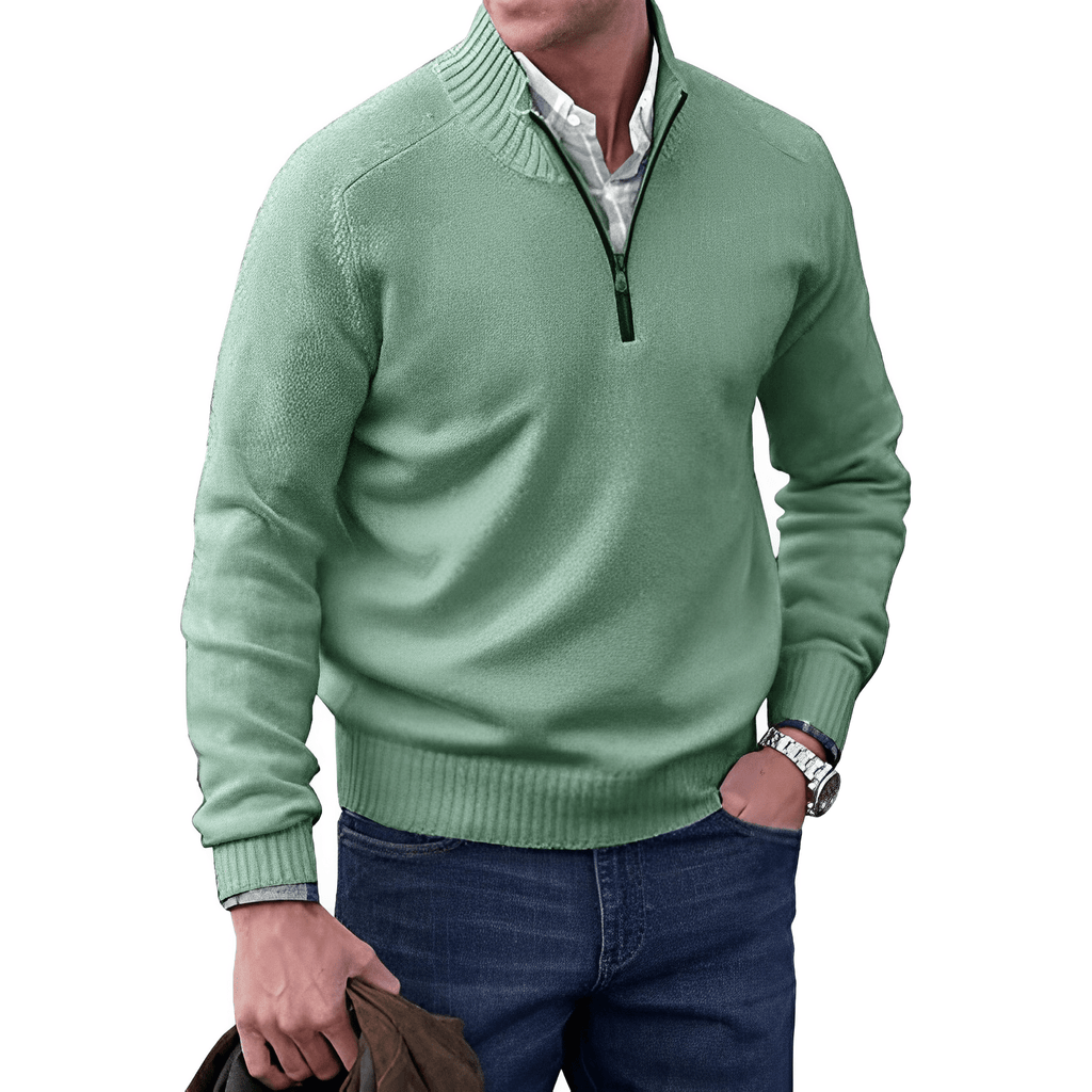 Luxuriöser und bequemer Herrenpullover