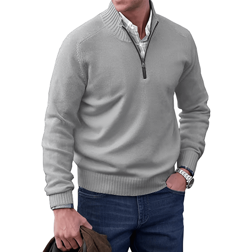 Luxuriöser und bequemer Herrenpullover