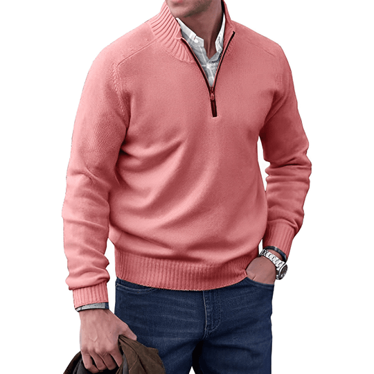 Luxuriöser und bequemer Herrenpullover