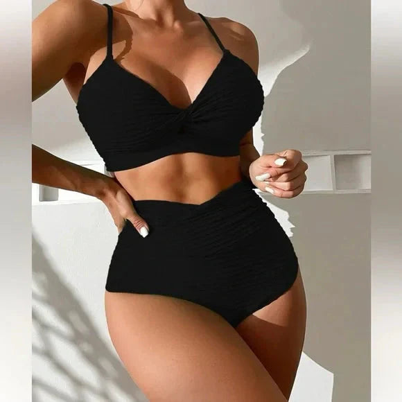 High Waist Push Up Bikini für Den Sommer