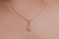 Kette mit Madonna-Anhänger vergoldet, Marienbild als Schutzsymbol und Talisman | Shop Nory