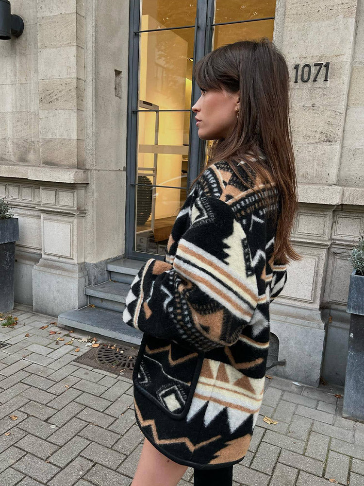 Modische Herbstjacke