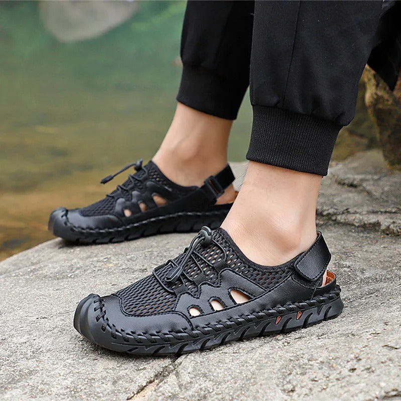 Herren Freizeit Mesh Sandalen Shopnory
