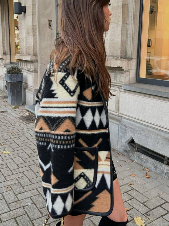 Modische Herbstjacke