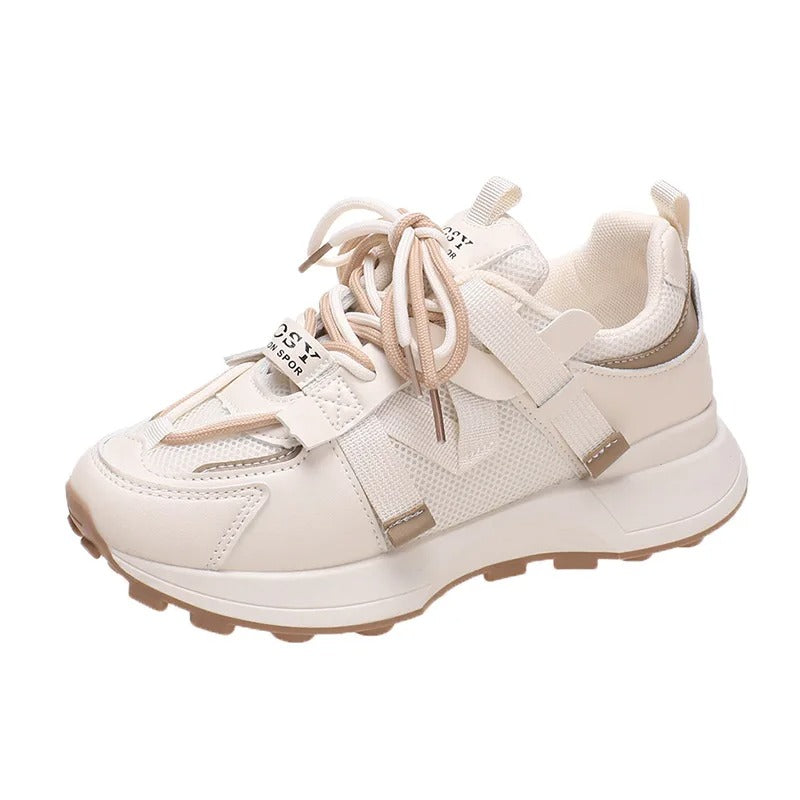 Damen Atmungsaktive Bunte Sneakers Shopnory