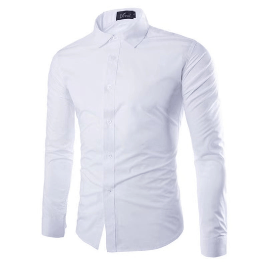 Shopnory | Bügelfreies Hemd Herren Bluse