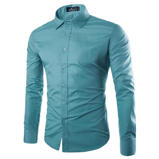 Shopnory | Bügelfreies Hemd Herren Bluse