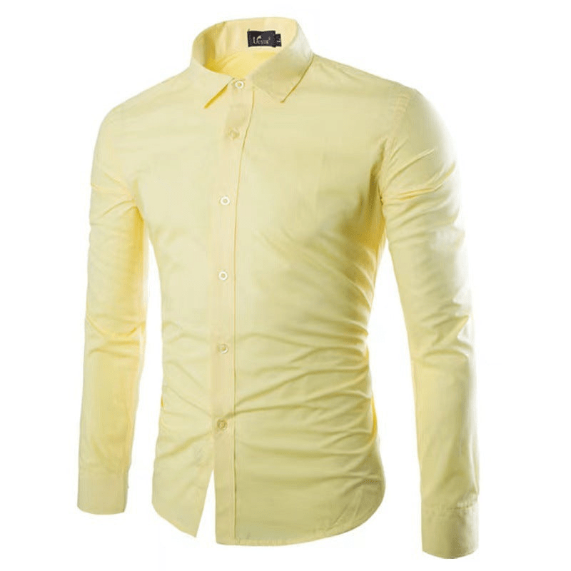 Shopnory | Bügelfreies Hemd Herren Bluse