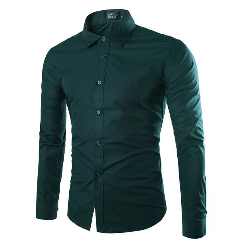 Shopnory | Bügelfreies Hemd Herren Bluse