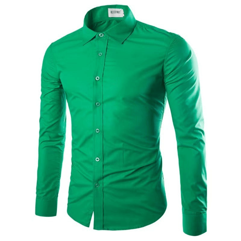 Shopnory | Bügelfreies Hemd Herren Bluse