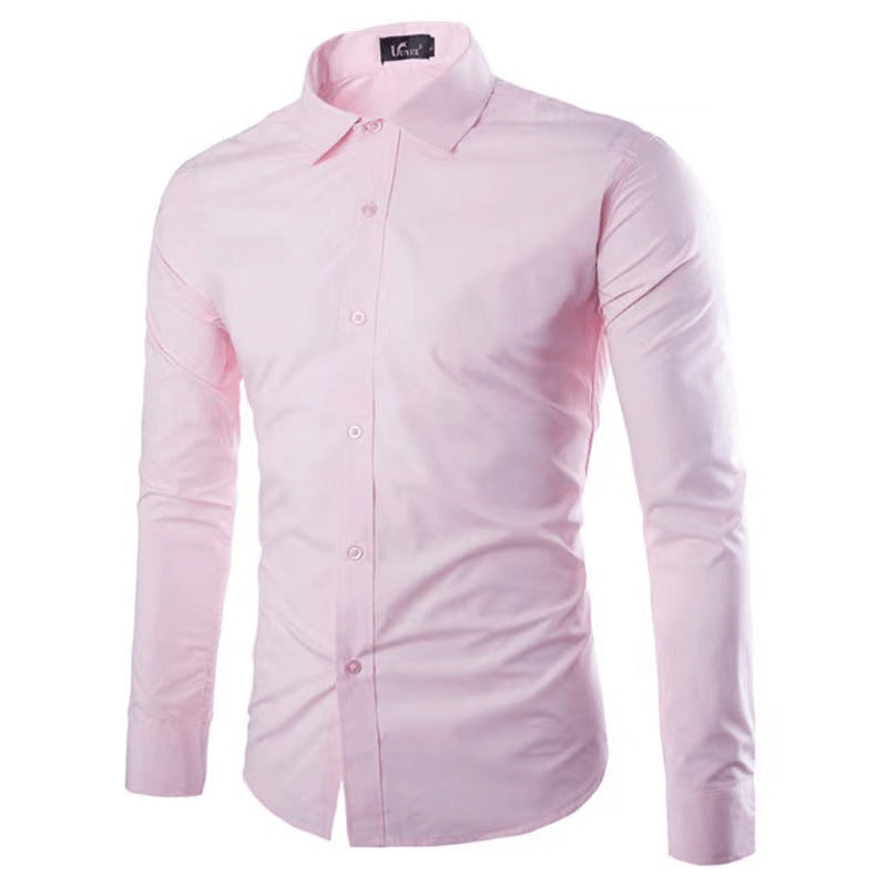 Shopnory | Bügelfreies Hemd Herren Bluse