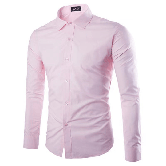 Shopnory | Bügelfreies Hemd Herren Bluse