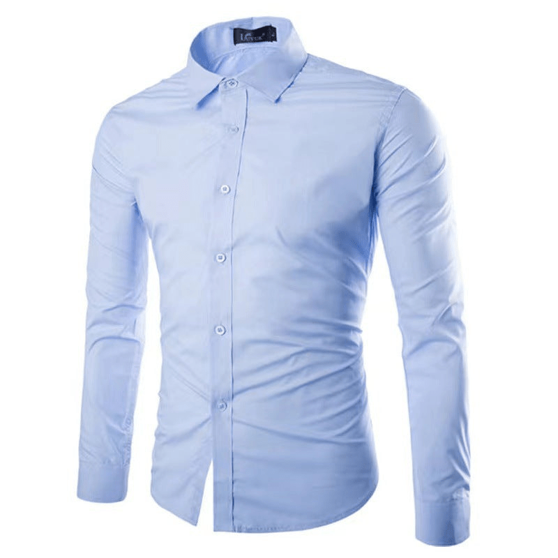 Shopnory | Bügelfreies Hemd Herren Bluse