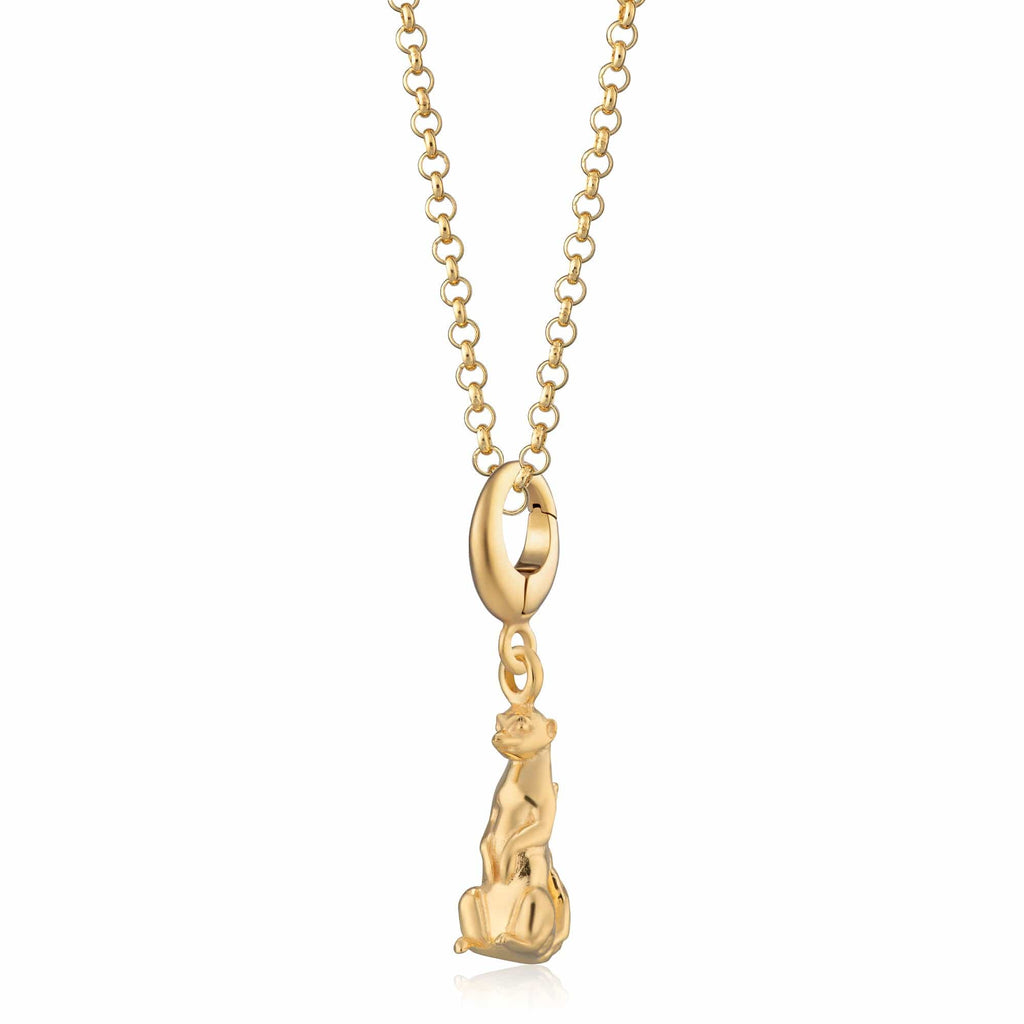 Gold Meerkat Charm Halskette | Shop Nory