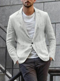 Herren Blazer - Leinen Blazer