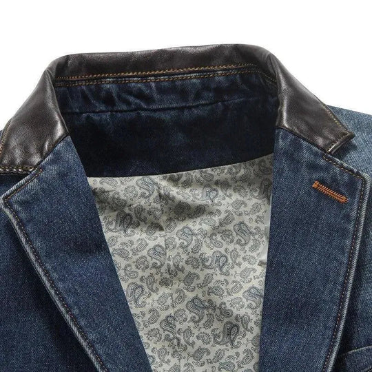 Shopnory | Herren Blazer - Streetstyle Denim Blazer
