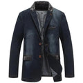 Shopnory | Herren Blazer - Streetstyle Denim Blazer