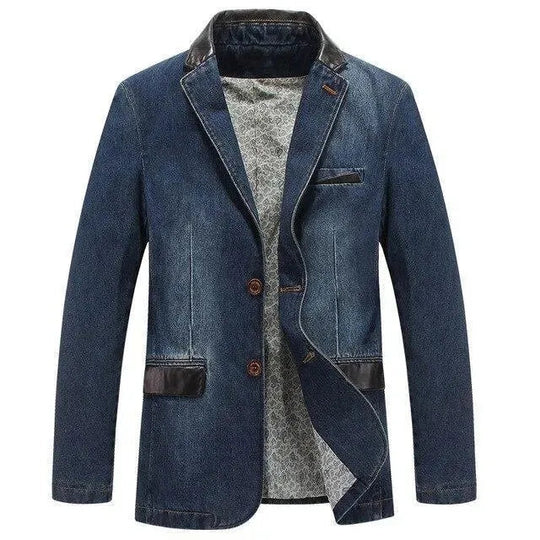 Shopnory | Herren Blazer - Streetstyle Denim Blazer