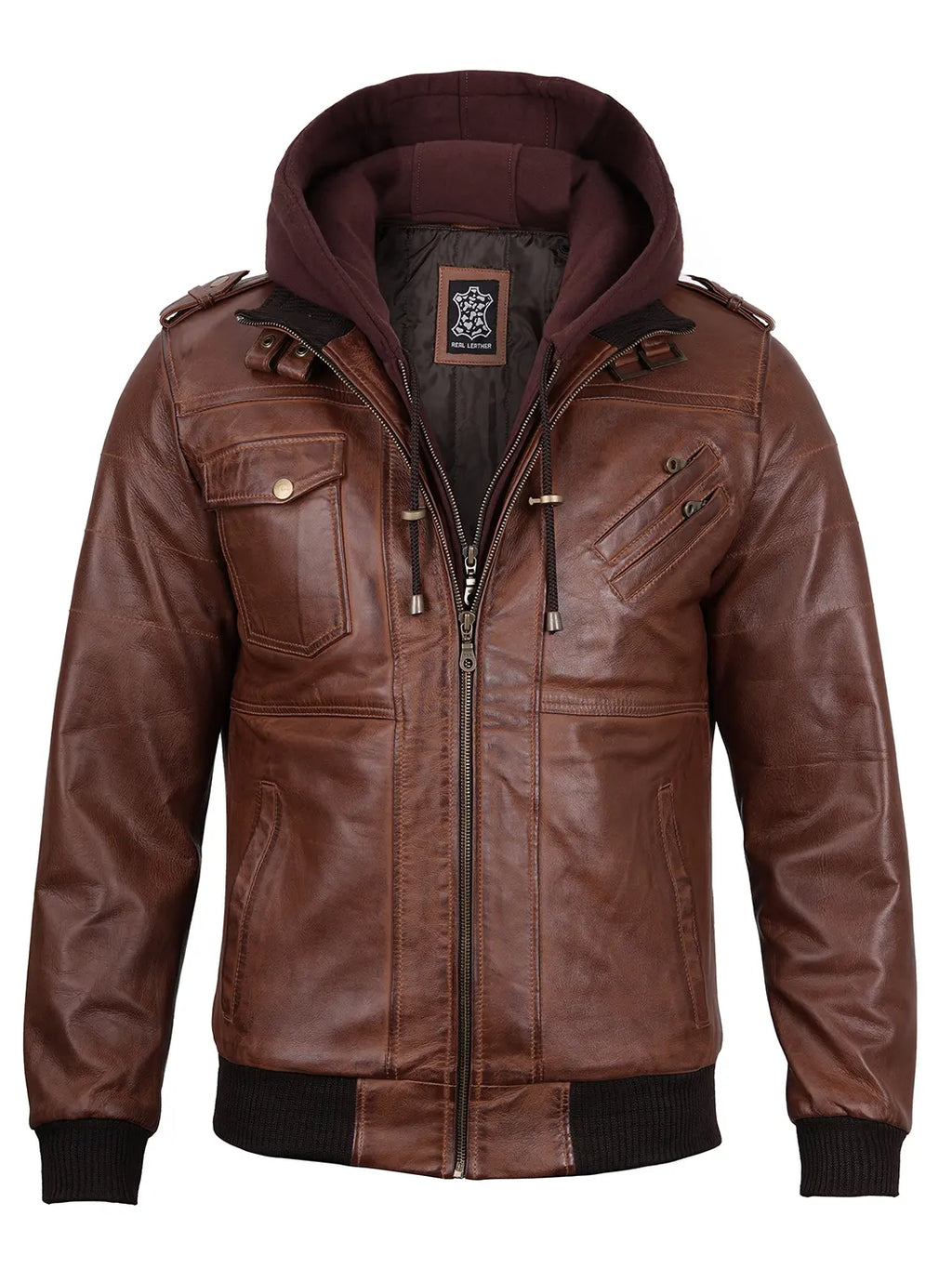 Lederjacke