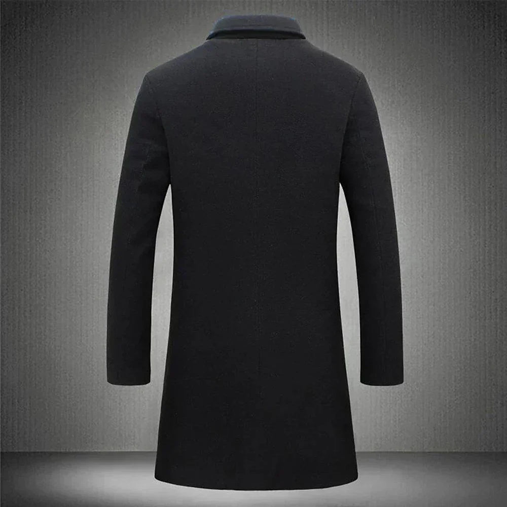Herren Klassischer Maßanzug Mantel – MarinShopnorylau, Schwarz, Beige Optionen