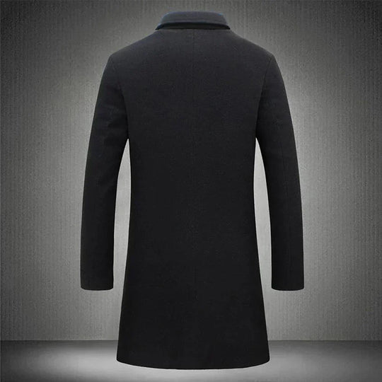 Herren Klassischer Maßanzug Mantel – MarinShopnorylau, Schwarz, Beige Optionen